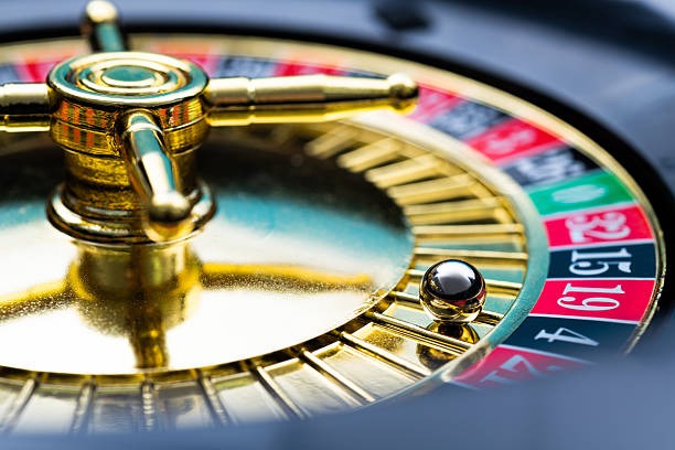 Live dealer shuffling cards in professional HD studio setup
